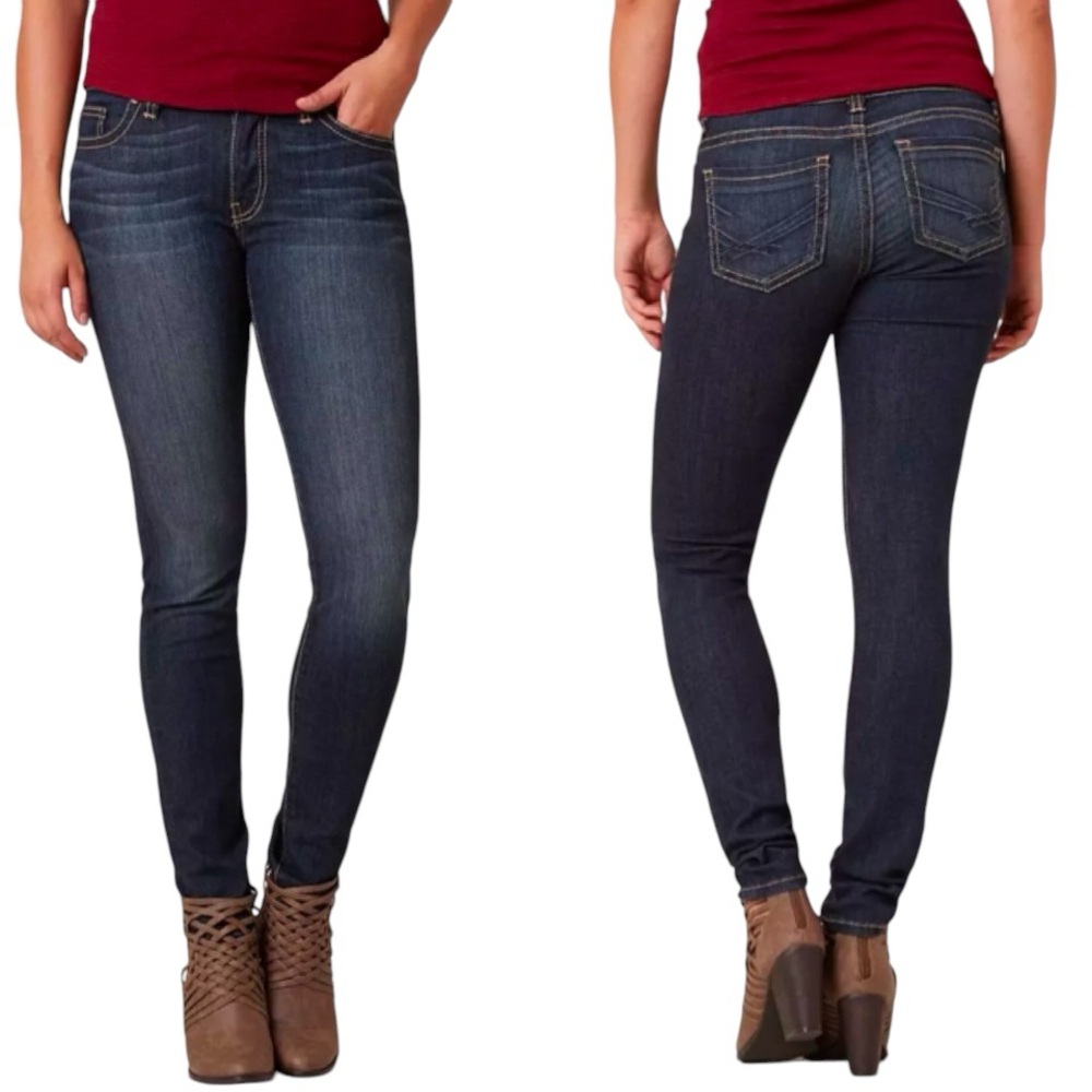 BKE Dakota Skinny Stretch Jean Size 29R (hems Altered)